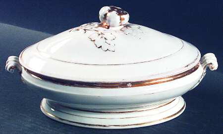 Wedding Ring Oval Covered Vegetable