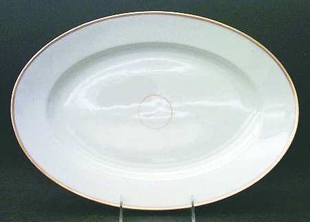 Wedding Ring 15" Oval Serving Platter