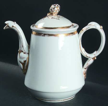 Wedding Ring Coffee Pot & Lid