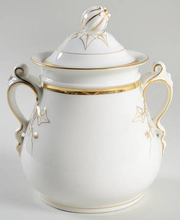 Wedding Ring Sugar Bowl & Lid