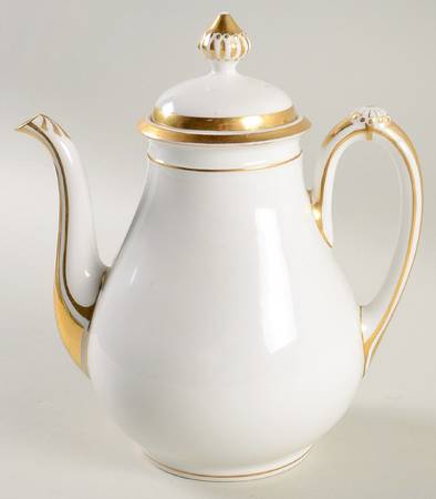 Wedding Ring Coffee Pot & Lid