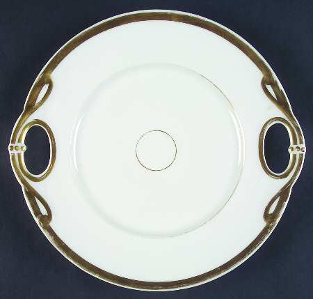Wedding Ring Handled Cake Plate by Haviland