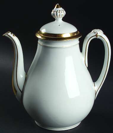Wedding Ring Coffee Pot & Lid