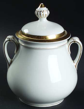 Wedding Ring Sugar Bowl & Lid