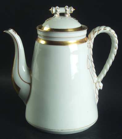 Wedding Ring Coffee Pot & Lid