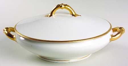 Wedding Ring Round Covered Vegetable