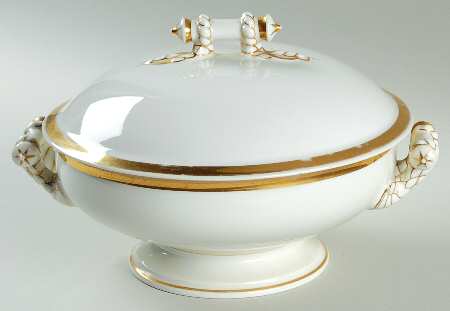 Wedding Ring Round Covered Vegetable by Haviland