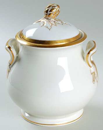 Wedding Ring Sugar Bowl & Lid