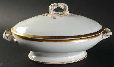 Wedding Ring Oval Covered Vegetable