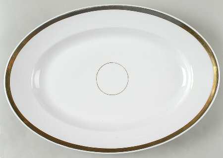 Wedding Ring 13" Oval Serving Platter