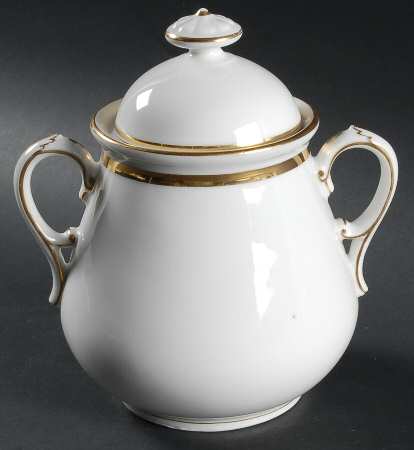 Wedding Ring Sugar Bowl & Lid