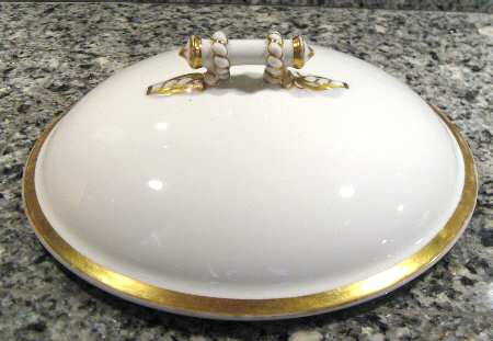 Wedding Ring Lid for Oval Vegetable