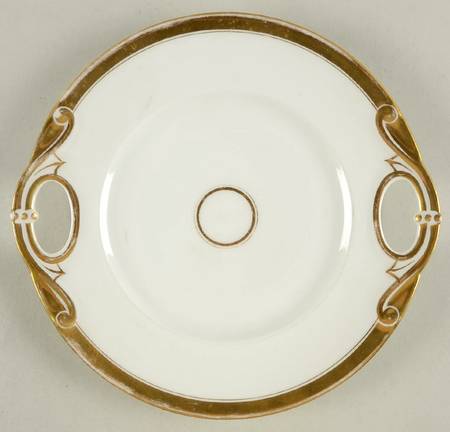 Wedding Ring Handled Cake Plate