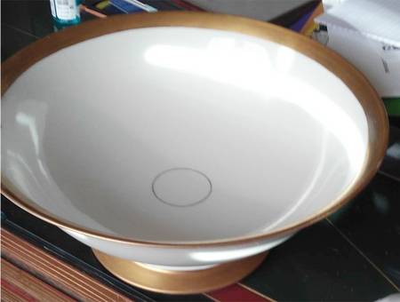 Wedding Ring 11" Large Salad Serving Bowl