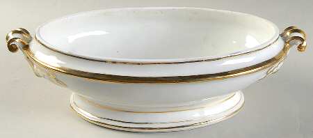 Wedding Ring Oval Vegetable No Lid