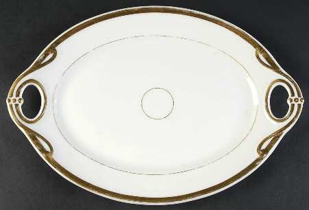 Wedding Ring 13" Oval Serving Platter