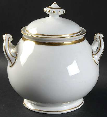 Wedding Ring Sugar Bowl & Lid