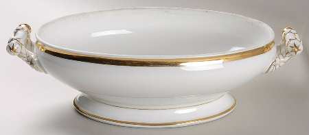 Wedding Ring Oval Vegetable No Lid