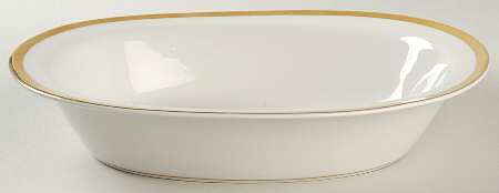 Wedding Ring 10" Oval Vegetable Bowl