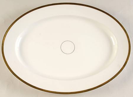 Wedding Ring 16" Oval Serving Platter