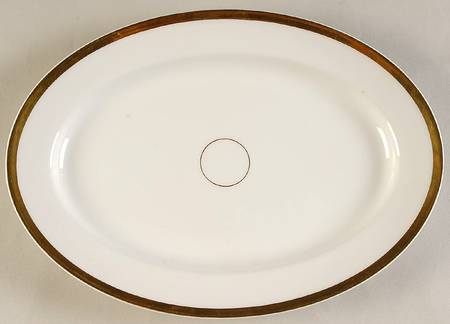 Wedding Ring 11" Oval Serving Platter by Haviland