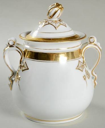 Wedding Ring Sugar Bowl & Lid