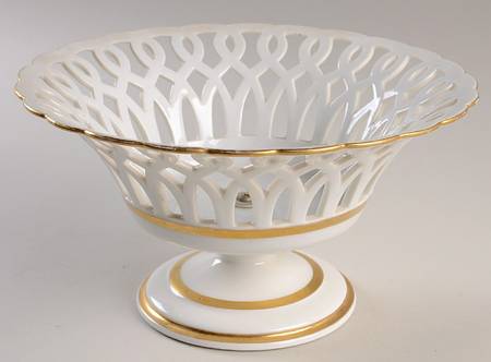Wedding Ring Round Compote (Height X Width)