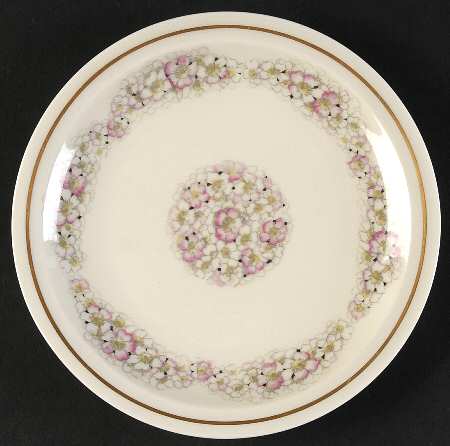 Wild Rose Bread & Butter Plate