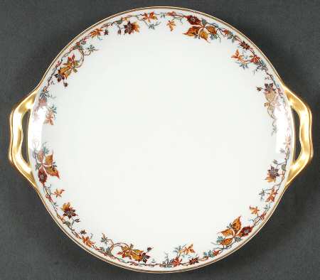 Woodbine Handled Cake Plate