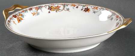 Woodbine 10" Round Vegetable Bowl