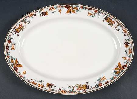 Woodbine 11" Oval Serving Platter