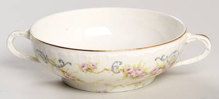 Yvonne Flat Cream Soup Bowl