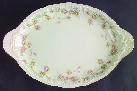 Yvonne 14" Oval Serving Platter