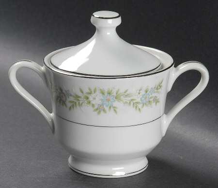 Spring Sugar Bowl & Lid