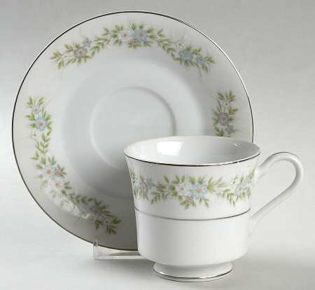 Spring Footed Cup & Saucer Set