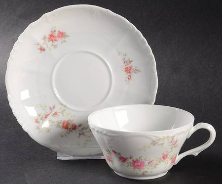 9165 Flat Cup & Saucer Set