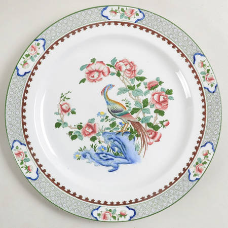 Rockery & Pheasant Luncheon Plate