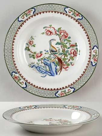 Rockery & Pheasant Rim Soup Bowl