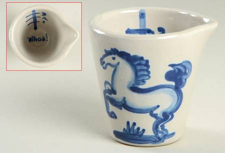 Blue Horse Measuring Cup