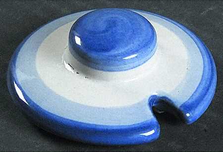 Blue Horse Lid for Mustard Jar