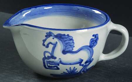 Blue Horse Open Sauce Boat