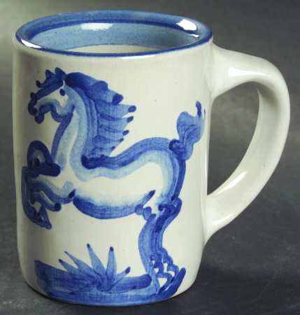 Blue Horse Mug