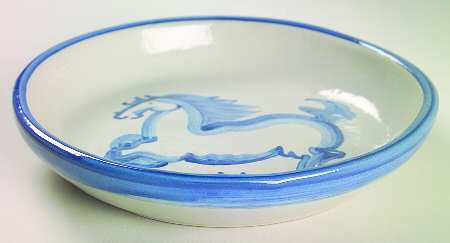 Blue Horse 7" Individual Pasta Bowl