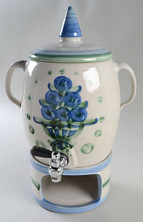 Bouquet 3-Piece Samovar with Stand Set