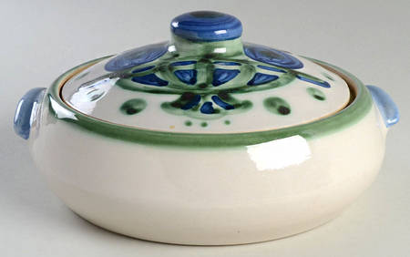 Bouquet 1.5 Qt Round Covered Casserole