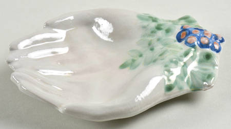 Bouquet Spoon Rest/Holder (Holds 1 Spoon)