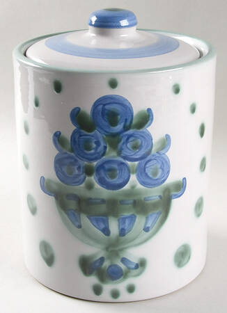 Bouquet Large Canister & Lid