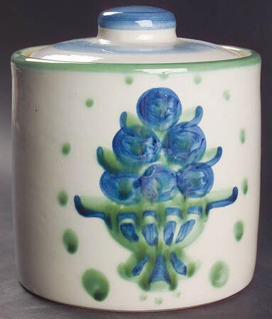 Bouquet Small Canister & Lid