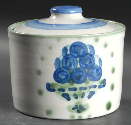 Bouquet Salt Canister & Lid