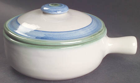 Bouquet Large Porringer & Lid